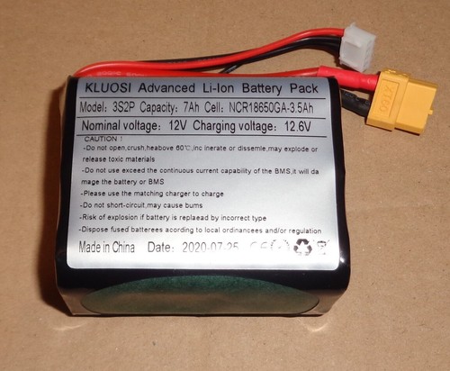 Kluosi batteria 3s2p - 3s2p, 12v