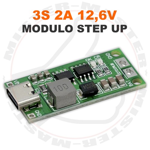 6v scheda carica - 2a, 12,6v